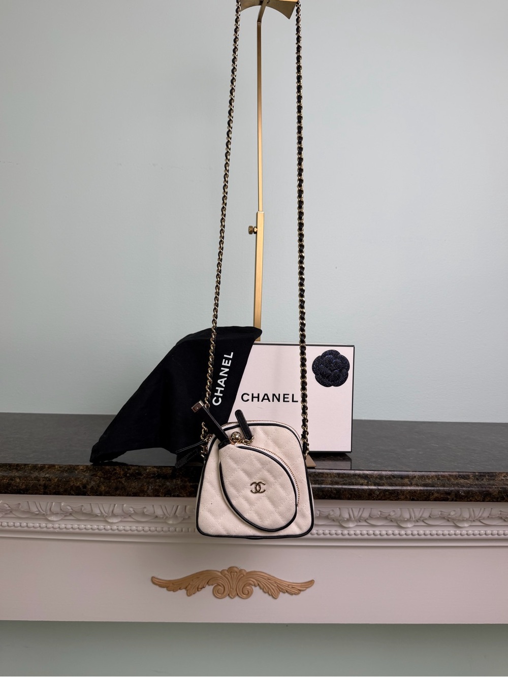 Chanel Coco Masters Mini Tennis Bag—-Monte-Carlo Mini Crossbody Tennis Bag - Picture 8 of 15